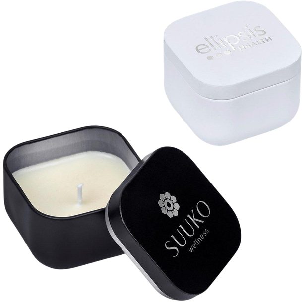 Tin and jar candles