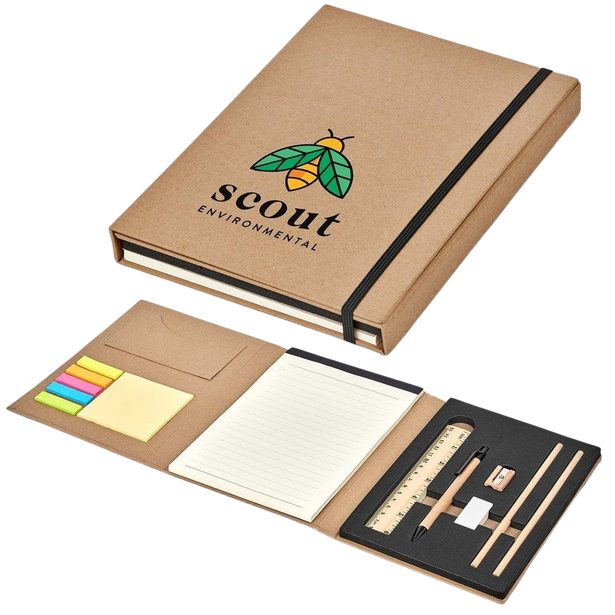 Kraft stationery set