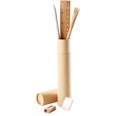 Pencil set in tube