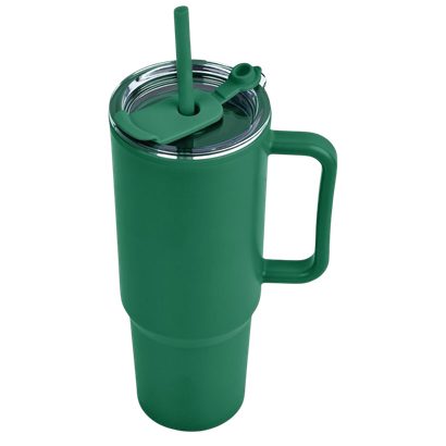 Travel mug with handle