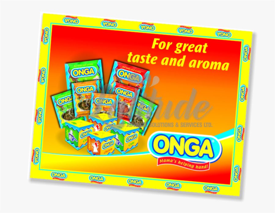 Counter display for Onga