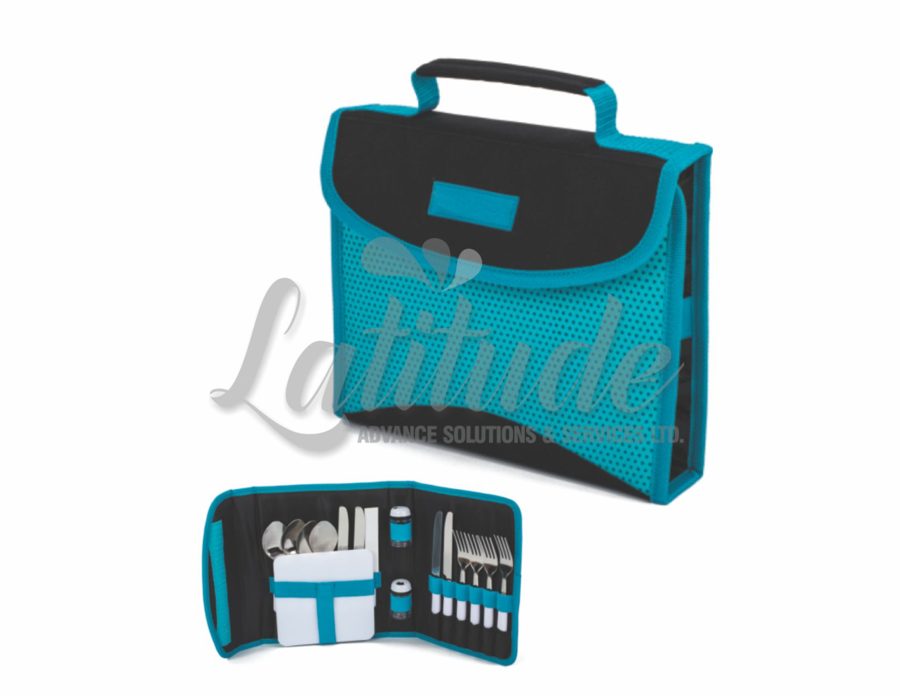 Picnic bag with cutlery