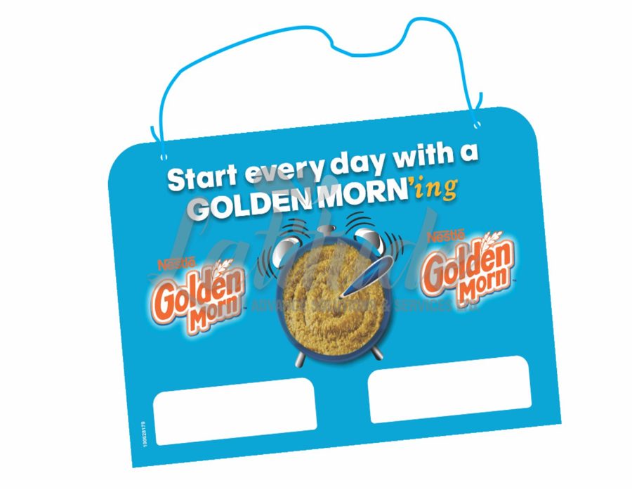 Sachet hanger for Golden Morn