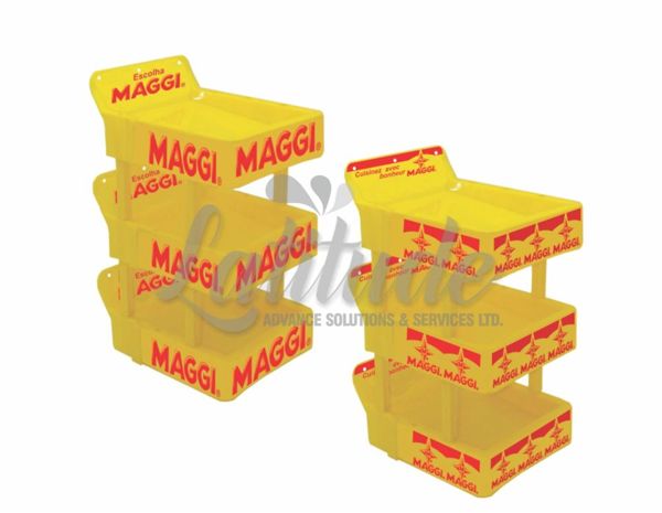 Display trays for Maggi