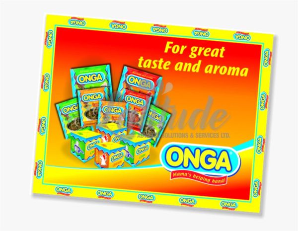 Counter display for Onga